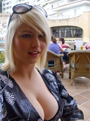 Gorgeous, busty. sweet blonde babe with..