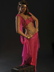 Pinkish Arabian Queen Costume