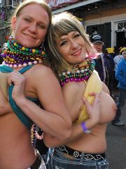 Bare pics from mardi gras Glamour