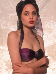 Angelina Jolie Little girl in Swimsuit..